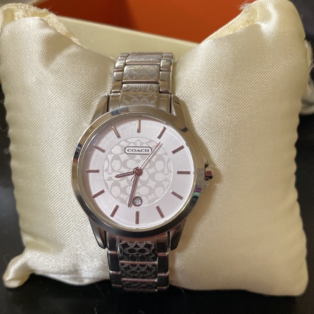 Silver Coach Watch